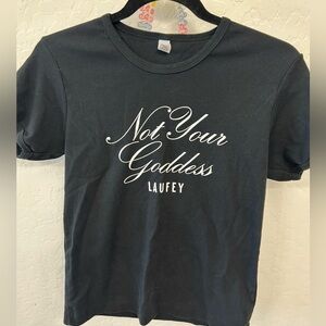 Not your goddess Laufey tshirt
XL